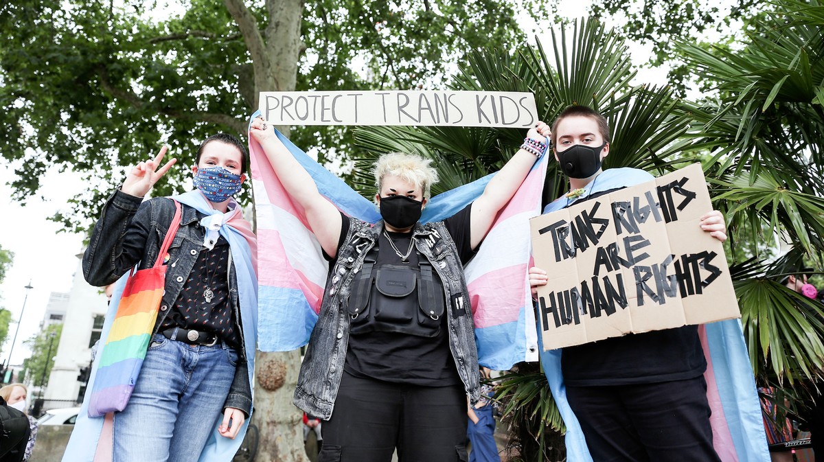 Thousands Demonstrated For Trans Rights In London This Weekend