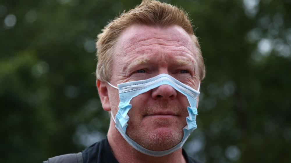 Hundreds of People Attended an Anti-Mask Protest in London This Weekend Hundreds of People Attended an Anti-Mask Protest in London This Weekend