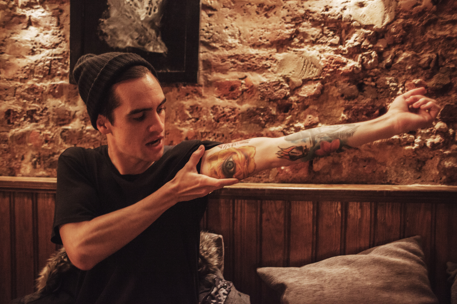 Does brendon urie smoke weed