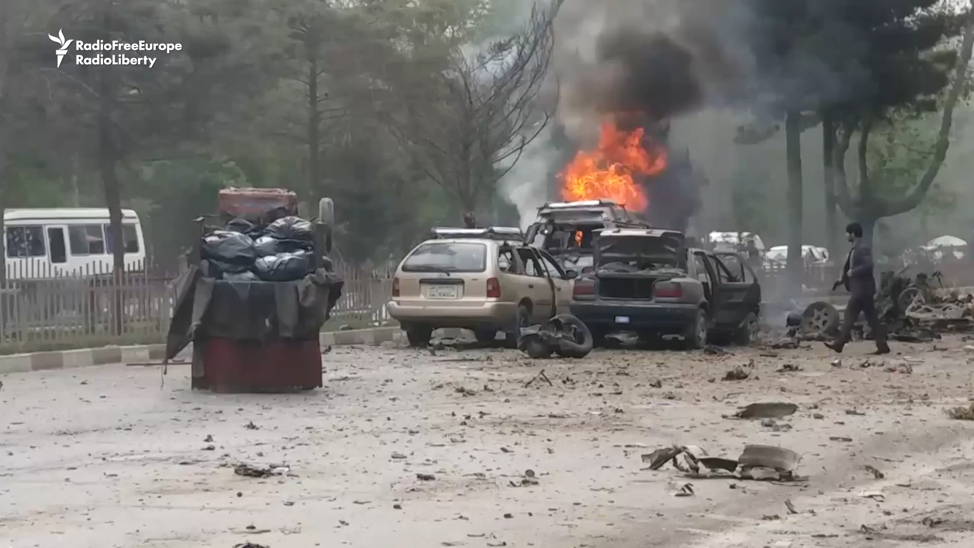 Suicide Bomber Kills 8 Civilians In Kabul Attack On NATO Convoy