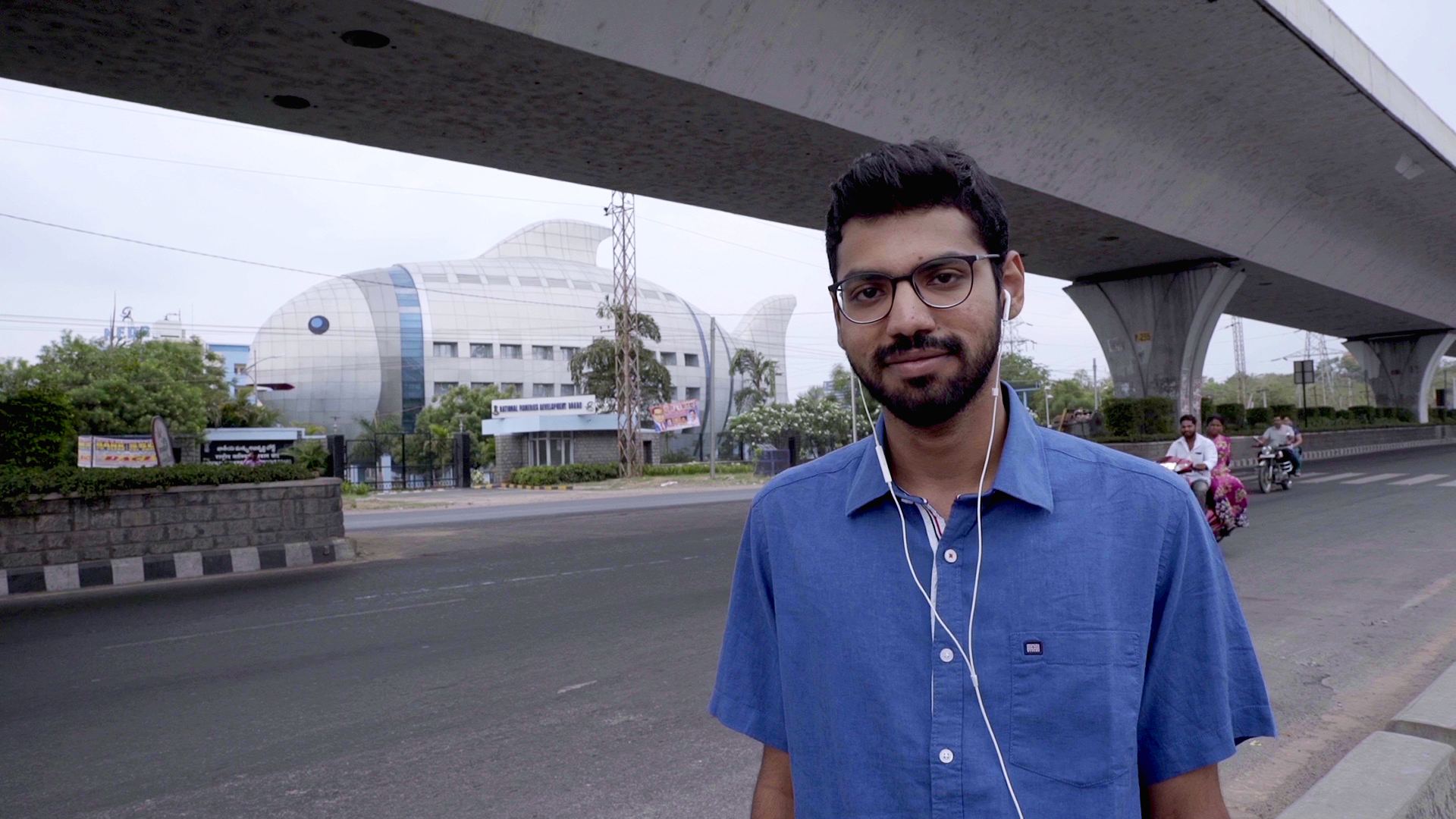 The Fish Building of Hyderabad