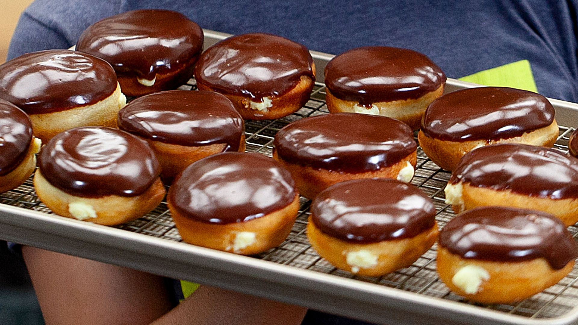 Homemade Boston Cream Donut Recipe