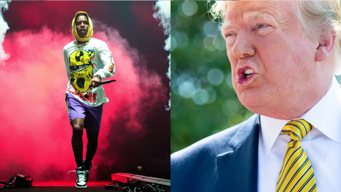 Trump doesn't care about ASAP Rocky. He's using his case to dog