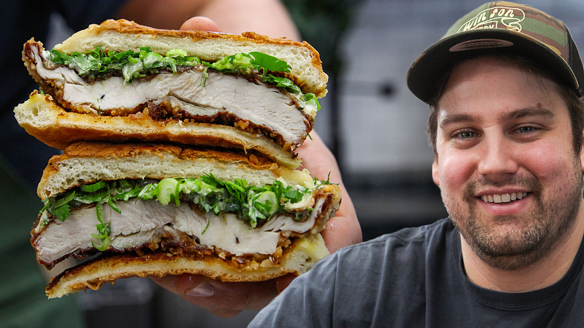 How To Make A Fried Chicken Sandwich With Win Son Vice Video Documentaries Films News Videos