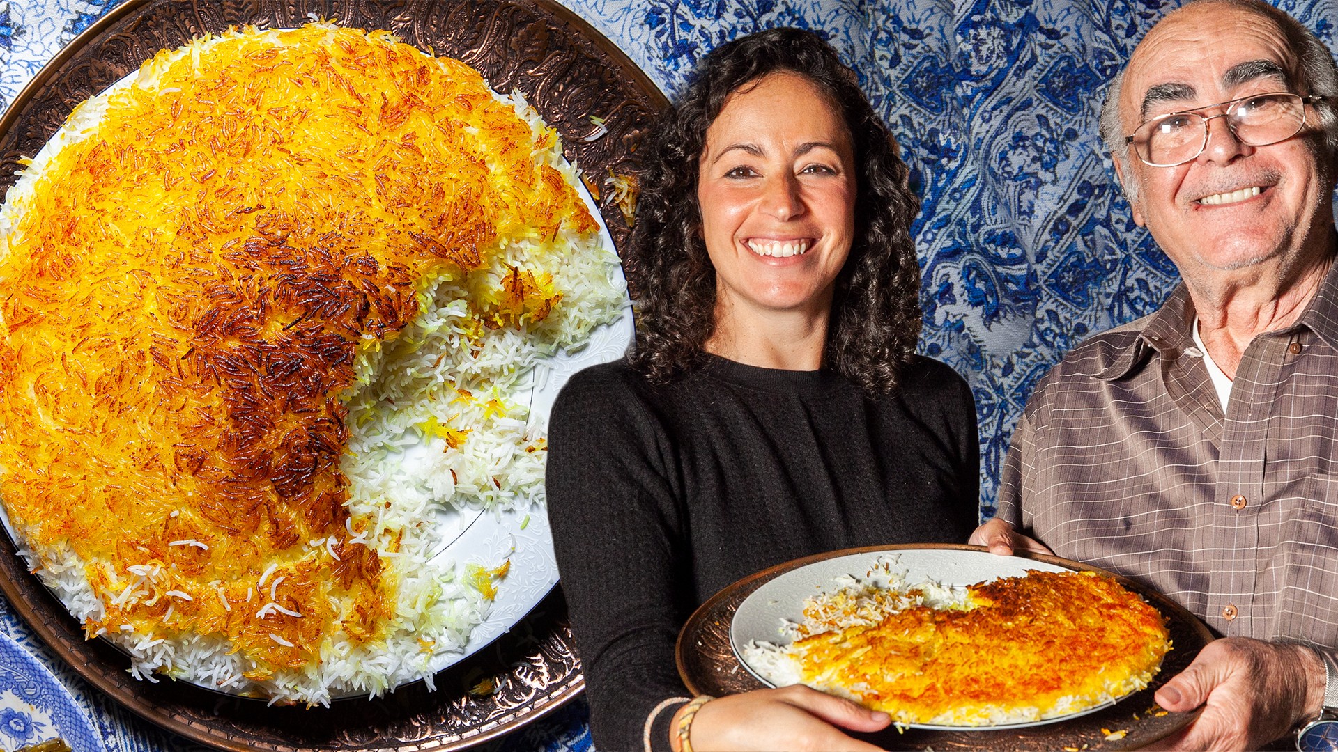 Tahdig – Persian crispy rice - ته دیگ - Vegan Middle East